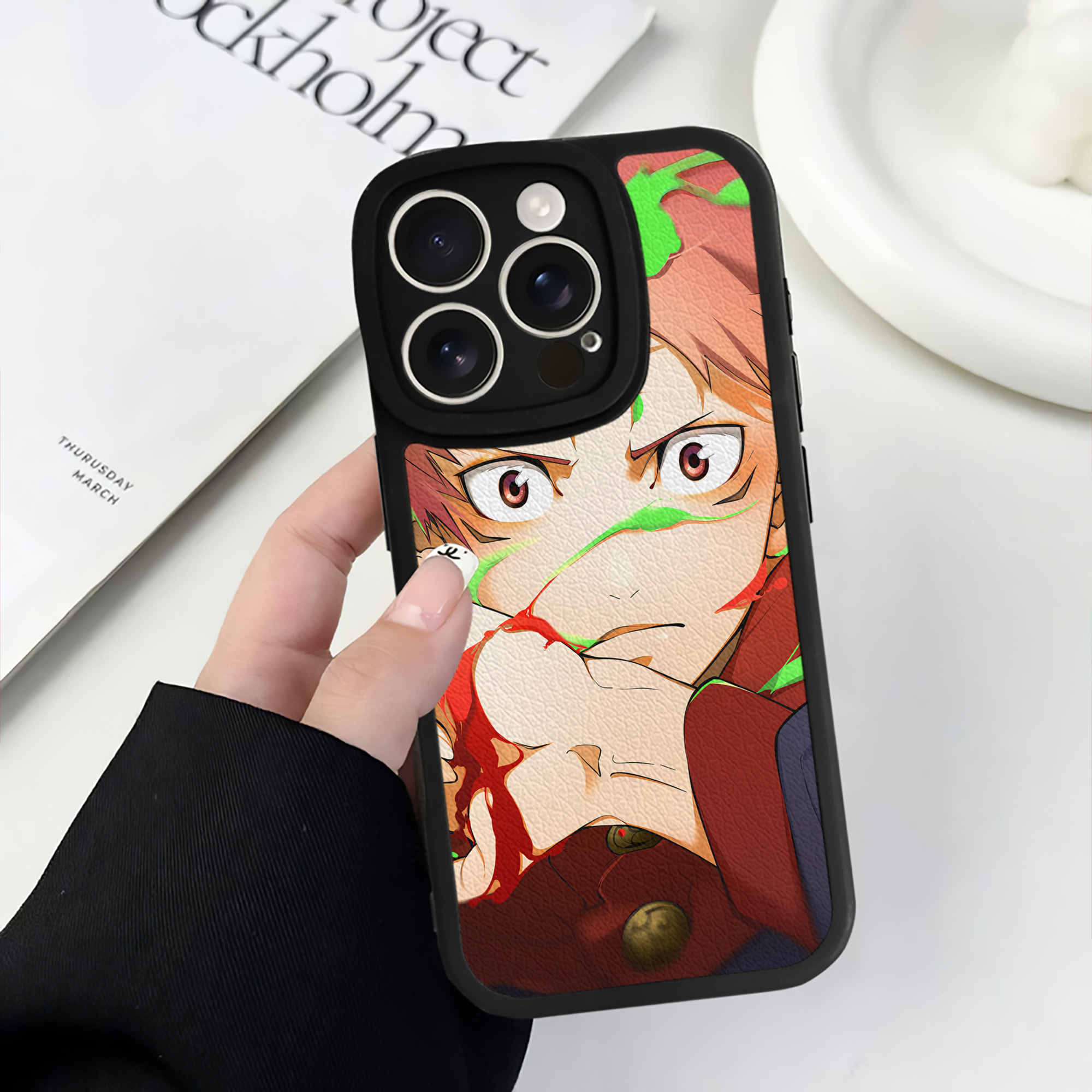 （画像用） SPY×FAMILY间谍家家酒 【iPhone 16シリーズ対応】シリコンスマホケース（レザー調） 材質：シリコン